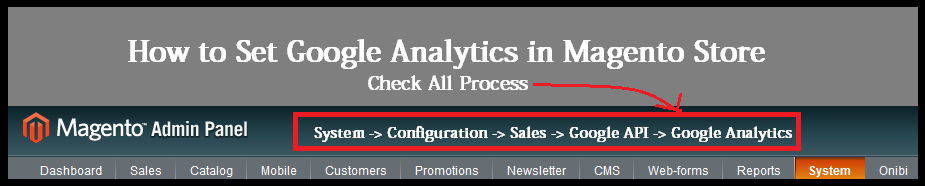 Google Analytics Magento Setup Process