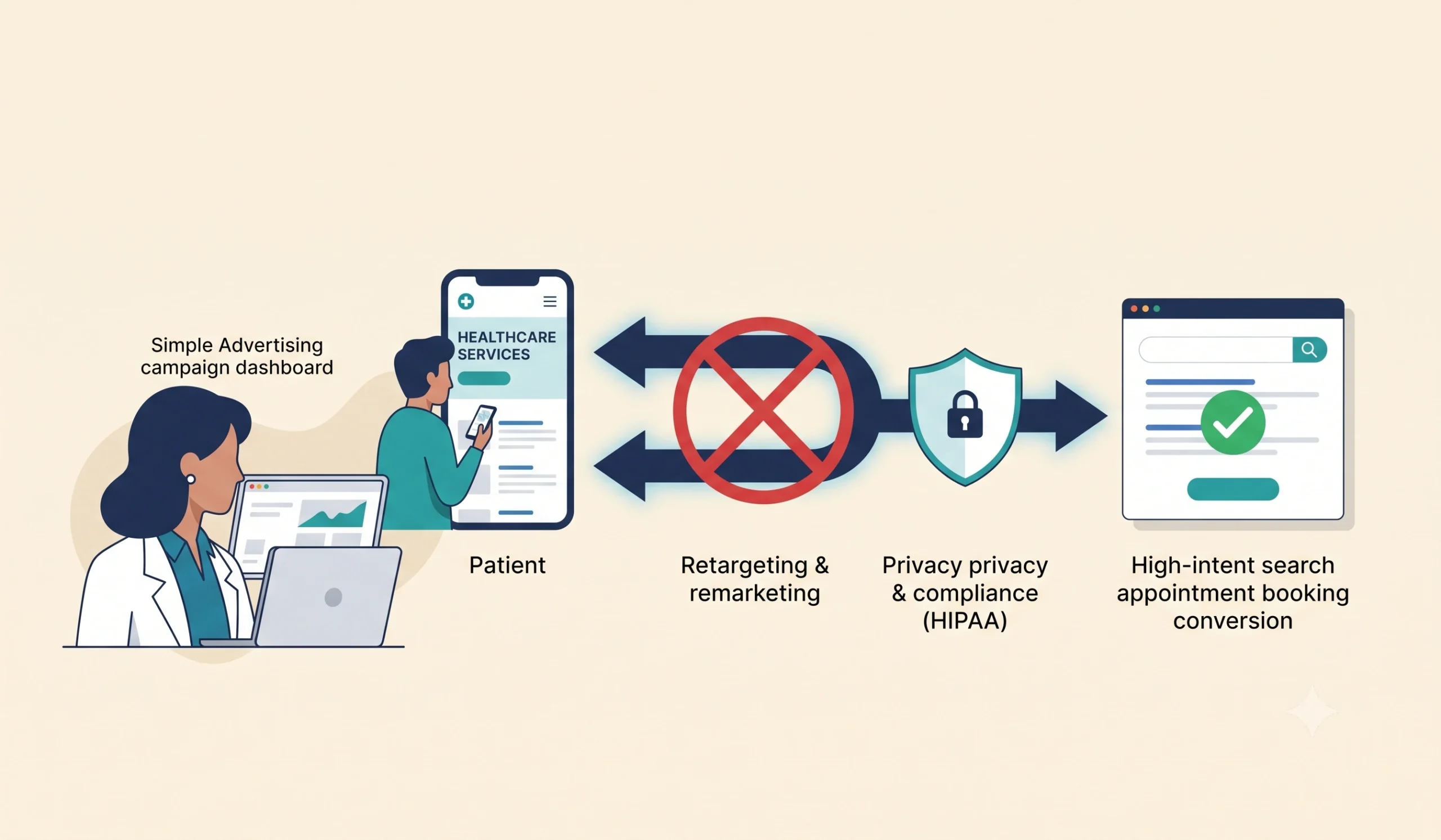 The Retargeting Ban: Why Healthcare Marketers Can’t Use the PPC Playbook Everyone Else Uses
