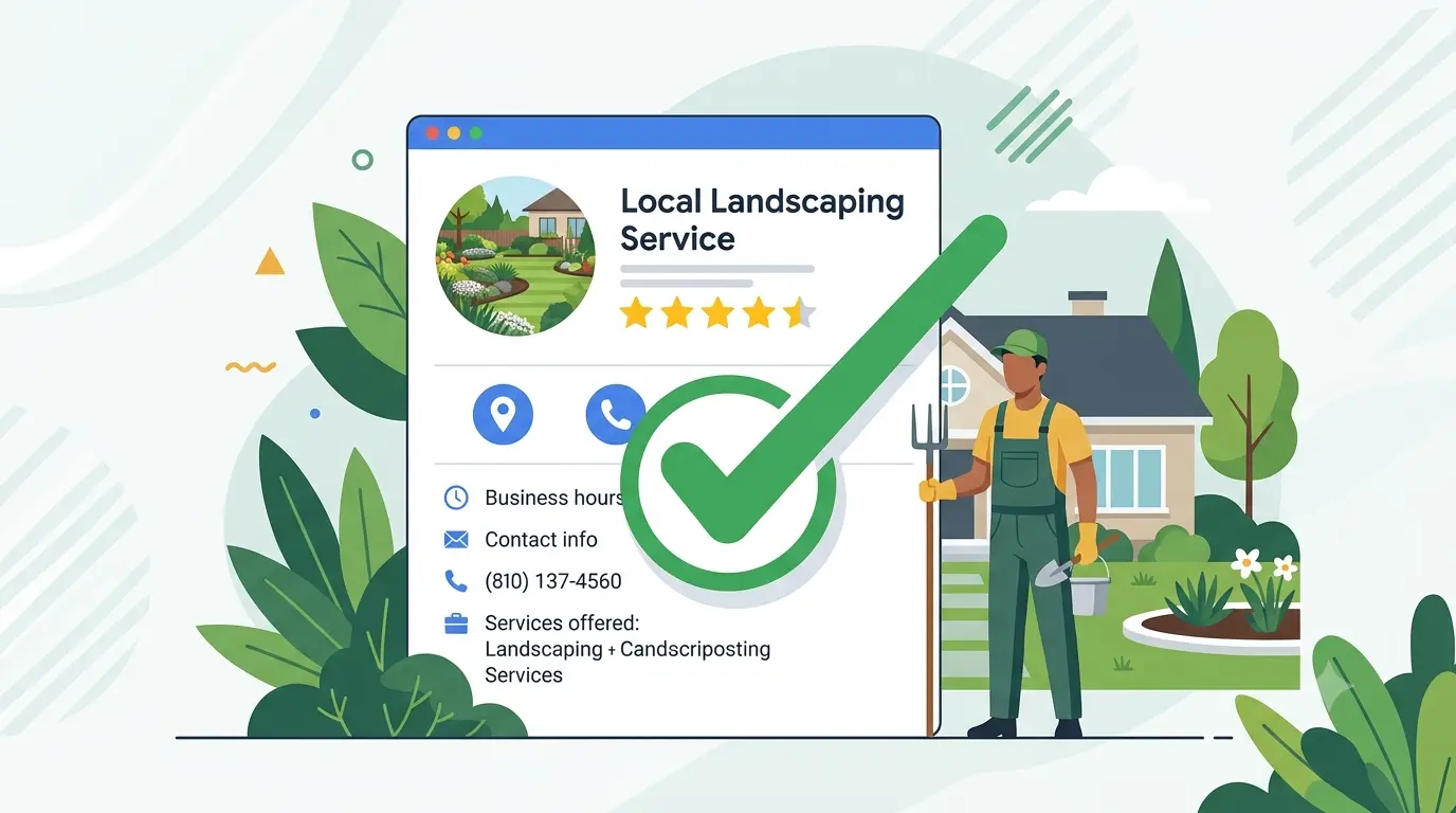 Google Business Profile for Landscapers: The Free Tool Most Are Setting Up Wrong